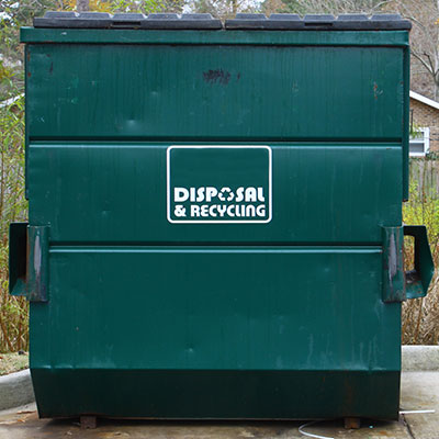 Dumpster Pad Cleaning
